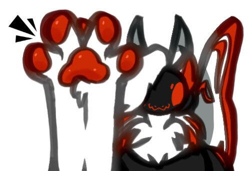 Paw Raise by Locu :3